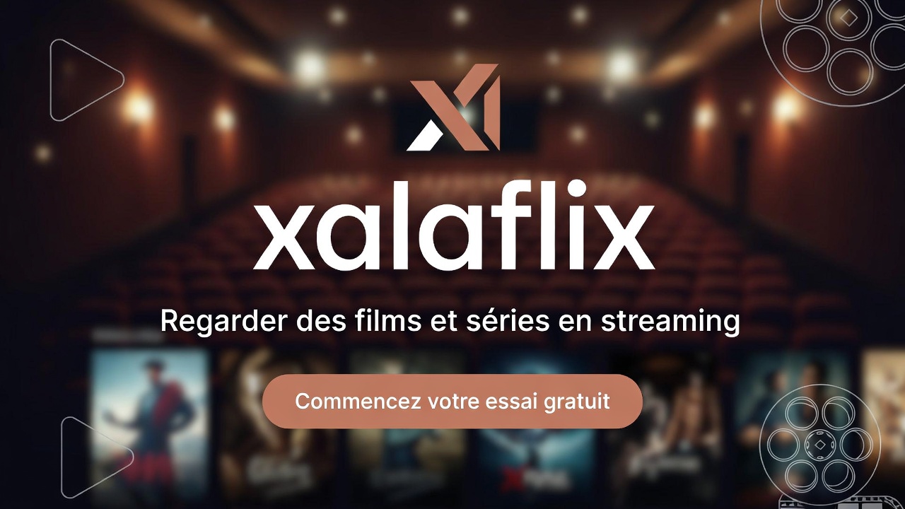 Interface de streaming Xalaflix avec sélection de versions linguistiques